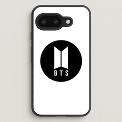 BTS logo Black - K Pop  - BTS Phone Case for Google Pixel 9a