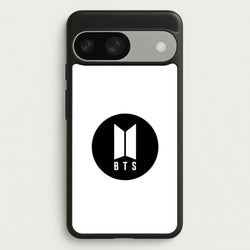 BTS logo Black - K Pop  - BTS Phone Case for Google Pixel 9 / 9 Pro