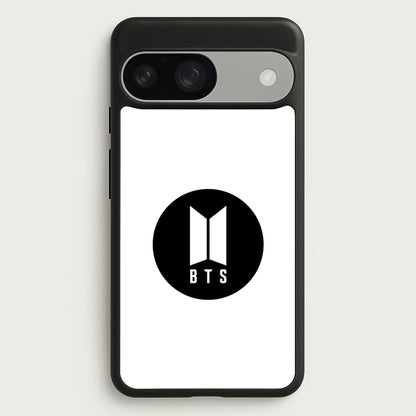BTS logo Black - K Pop  - BTS Phone Case for Google Pixel 9 / 9 Pro