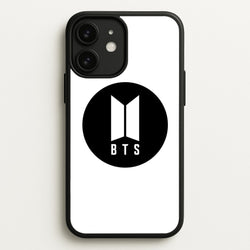 BTS logo Black - K Pop  - BTS Phone Case for iPhone 11