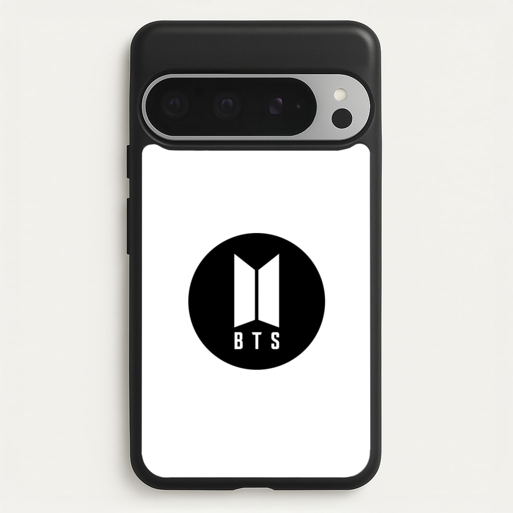 BTS logo Black - K Pop  - BTS Phone Case for Google Pixel 9 Pro XL