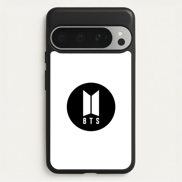 BTS logo Black - K Pop  - BTS Phone Case for Google Pixel 9 Pro XL