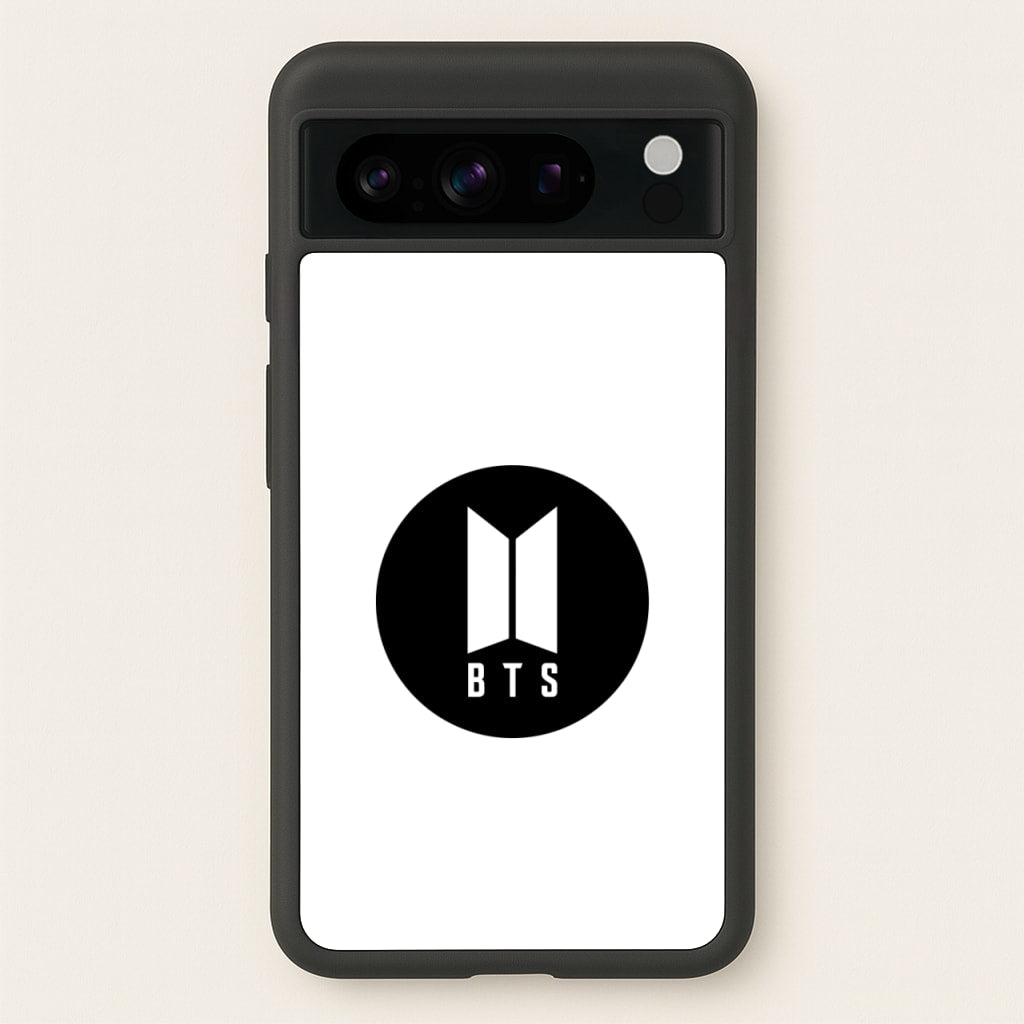BTS logo Black - K Pop  - BTS Phone Case for Google Pixel 8 Pro