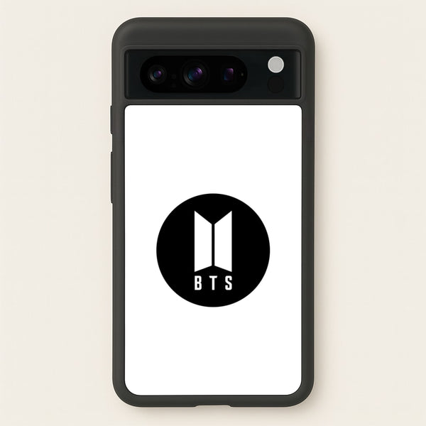 BTS logo Black - K Pop  - BTS Phone Case for Google Pixel 8 Pro