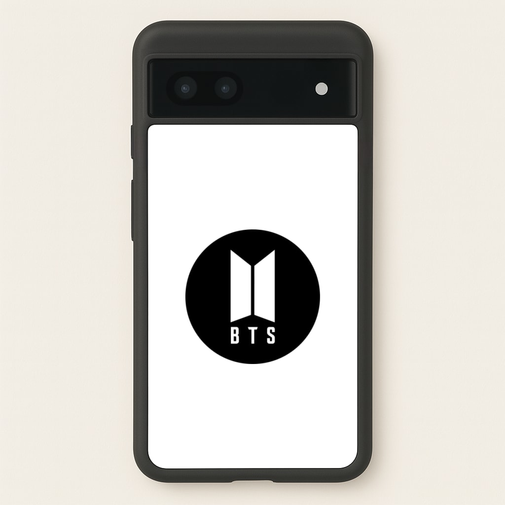 BTS logo Black - K Pop  - BTS Phone Case for Google Pixel 6a