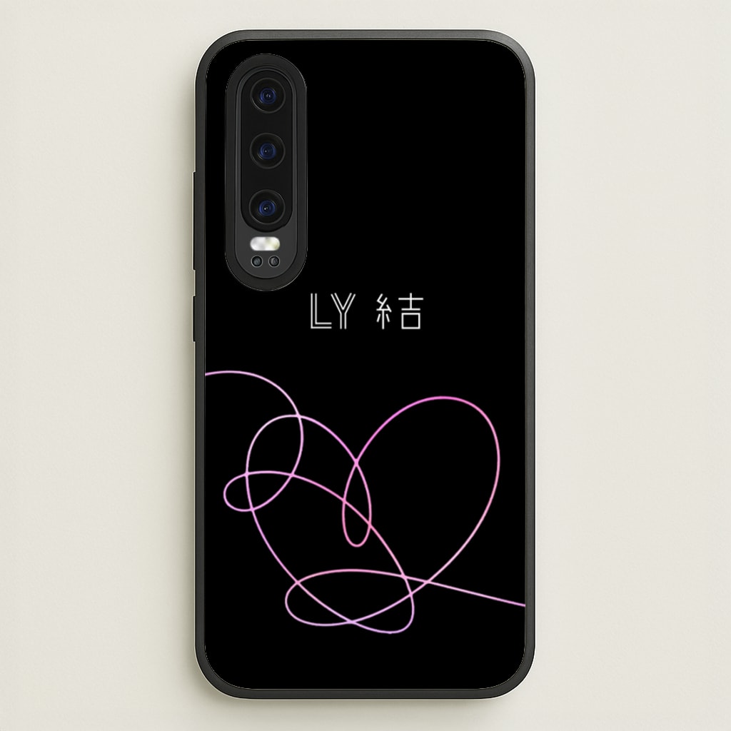 LY Heart - K Pop  - BTS Phone Case for Huawei P30
