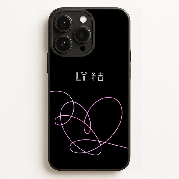 LY Heart - K Pop  - BTS Phone Case for iPhone 12 Pro Max