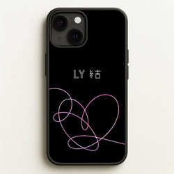 LY Heart - K Pop  - BTS Phone Case for iPhone 13