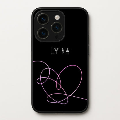 LY Heart - K Pop  - BTS Phone Case for iPhone 14 Pro Max