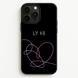 LY Heart - K Pop  - BTS Phone Case for iPhone 11 Pro