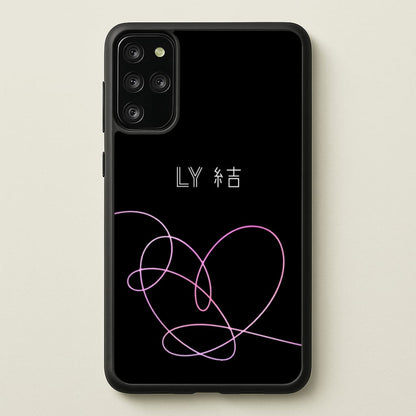 LY Heart - K Pop  - BTS Phone Case for Galaxy S20 Plus