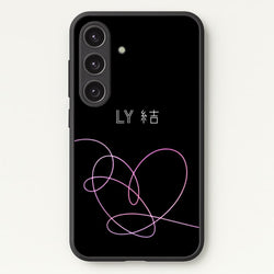 LY Heart - K Pop  - BTS Phone Case for Galaxy S24 Plus