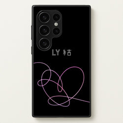 LY Heart - K Pop  - BTS Phone Case for Galaxy S24 Ultra