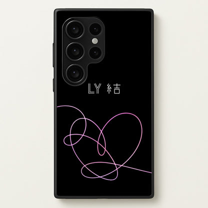 LY Heart - K Pop  - BTS Phone Case for Galaxy S24 Ultra
