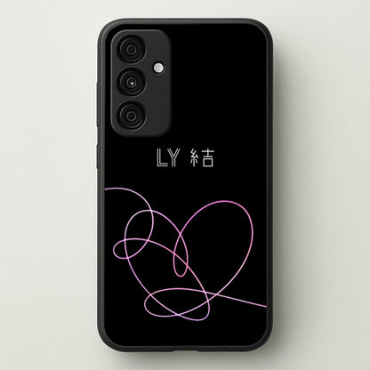 LY Heart - K Pop  - BTS Phone Case for Galaxy A15