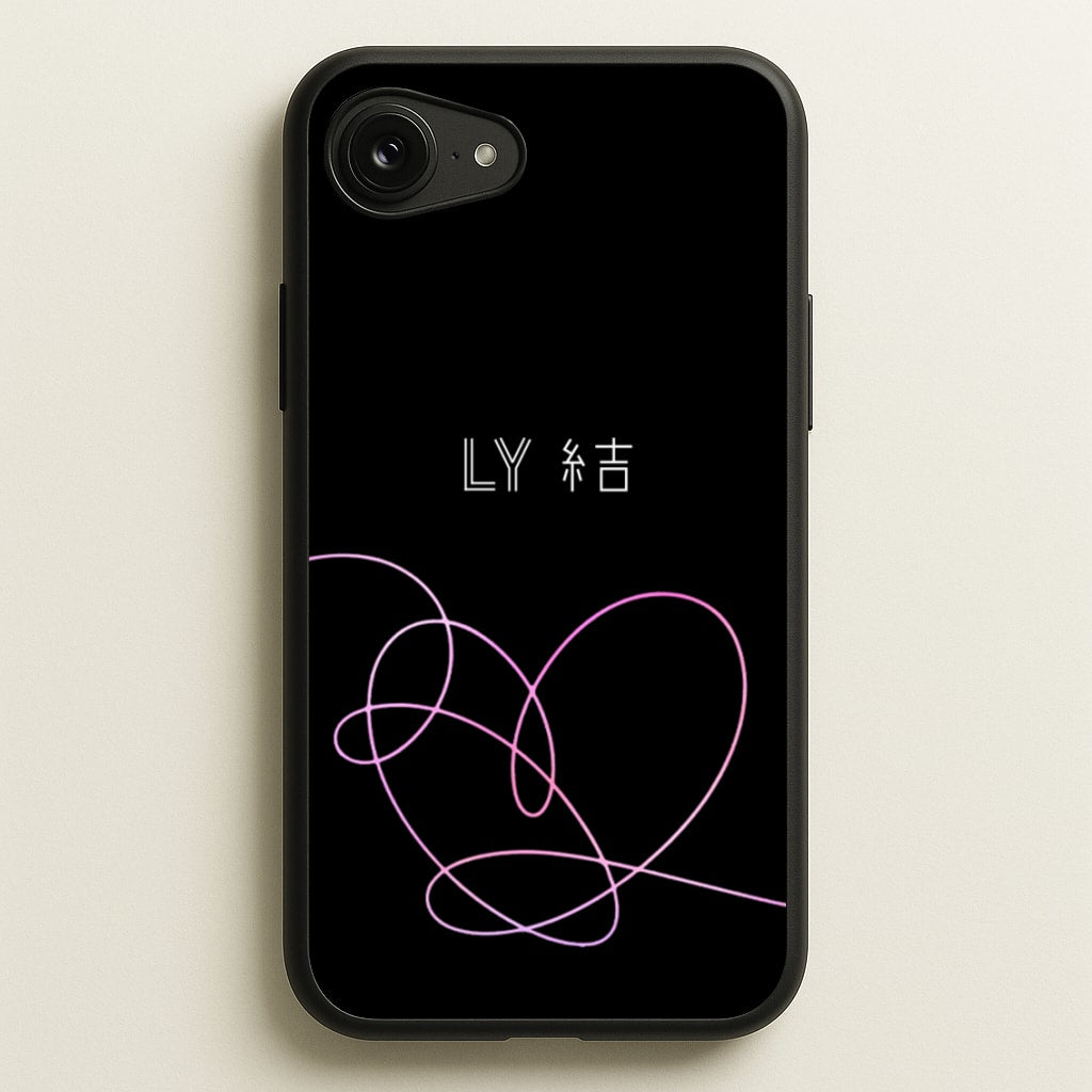 LY Heart - K Pop  - BTS Phone Case for iPhone 16e
