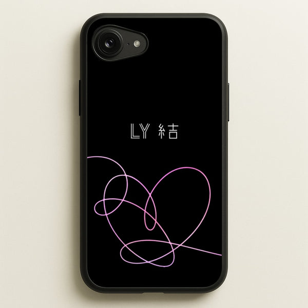 LY Heart - K Pop  - BTS Phone Case for iPhone 16e