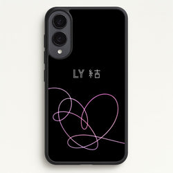 LY Heart - K Pop  - BTS Phone Case for Galaxy S25 Edge