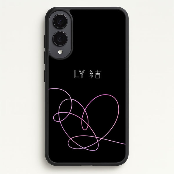 LY Heart - K Pop  - BTS Phone Case for Galaxy S25 Edge