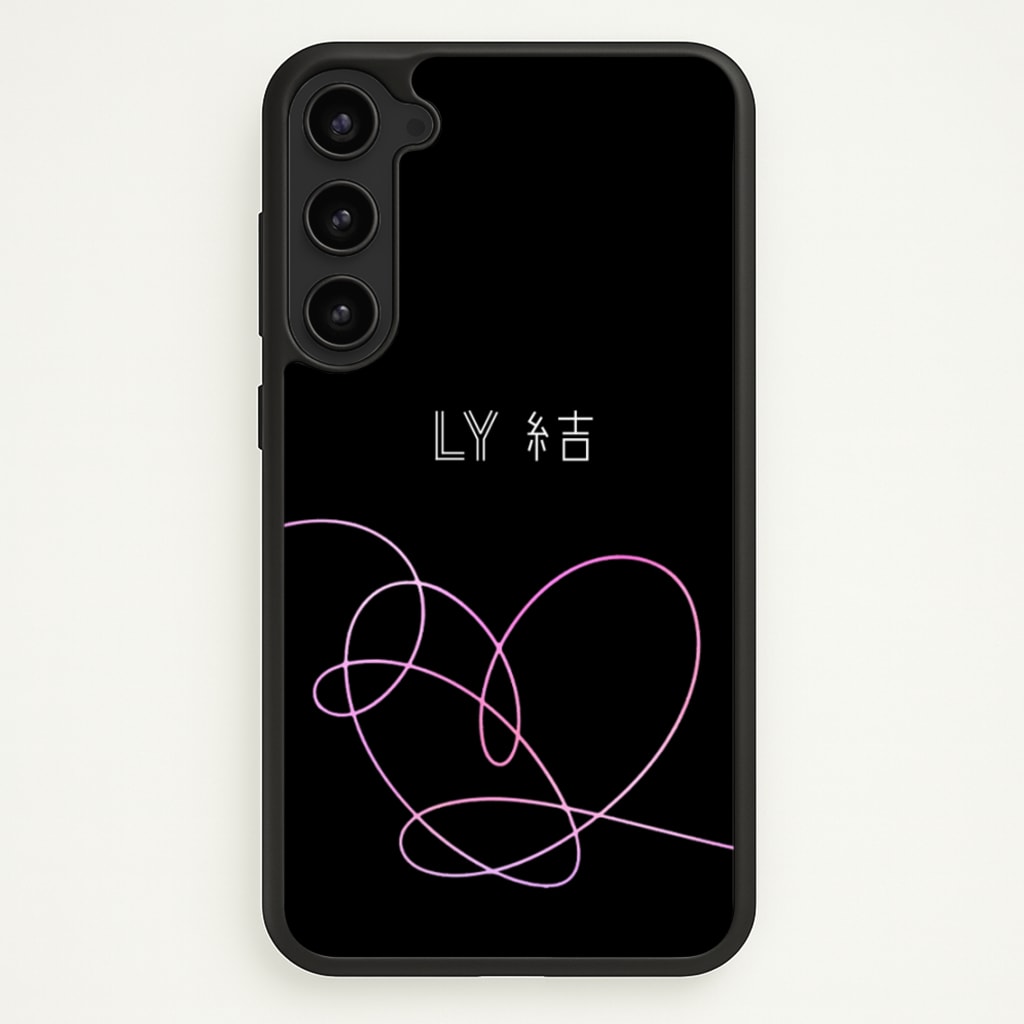 LY Heart - K Pop  - BTS Phone Case for Galaxy S23