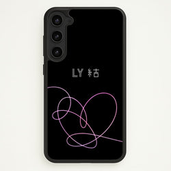 LY Heart - K Pop  - BTS Phone Case for Galaxy S23