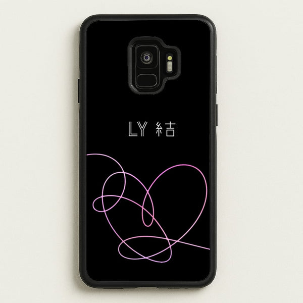 LY Heart - K Pop  - BTS Phone Case for Galaxy S9