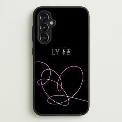 LY Heart - K Pop  - BTS Phone Case for Galaxy A14