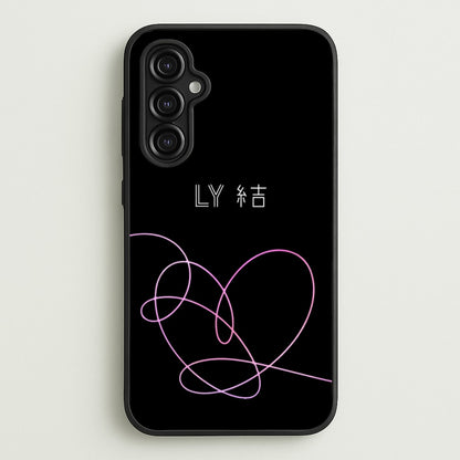 LY Heart - K Pop  - BTS Phone Case for Galaxy A14