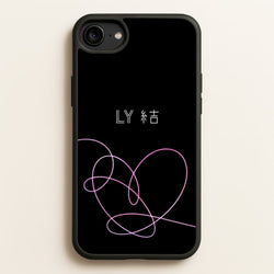 LY Heart - K Pop  - BTS Phone Case for iPhone 6 / 7 / 8 / SE