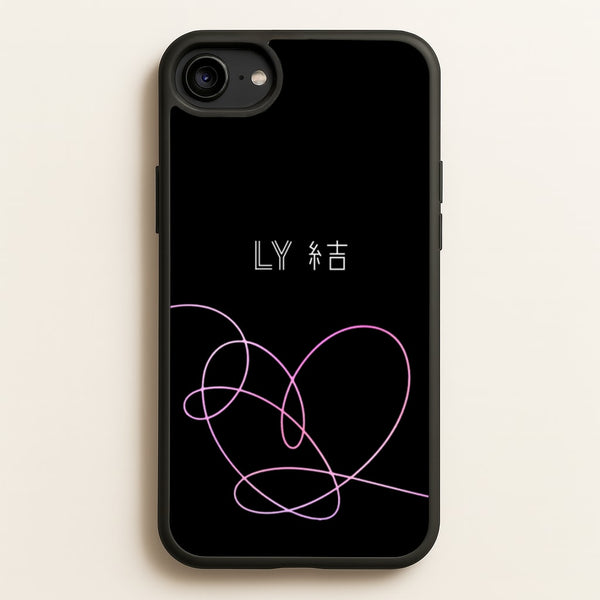 LY Heart - K Pop  - BTS Phone Case for iPhone 6 / 7 / 8 / SE