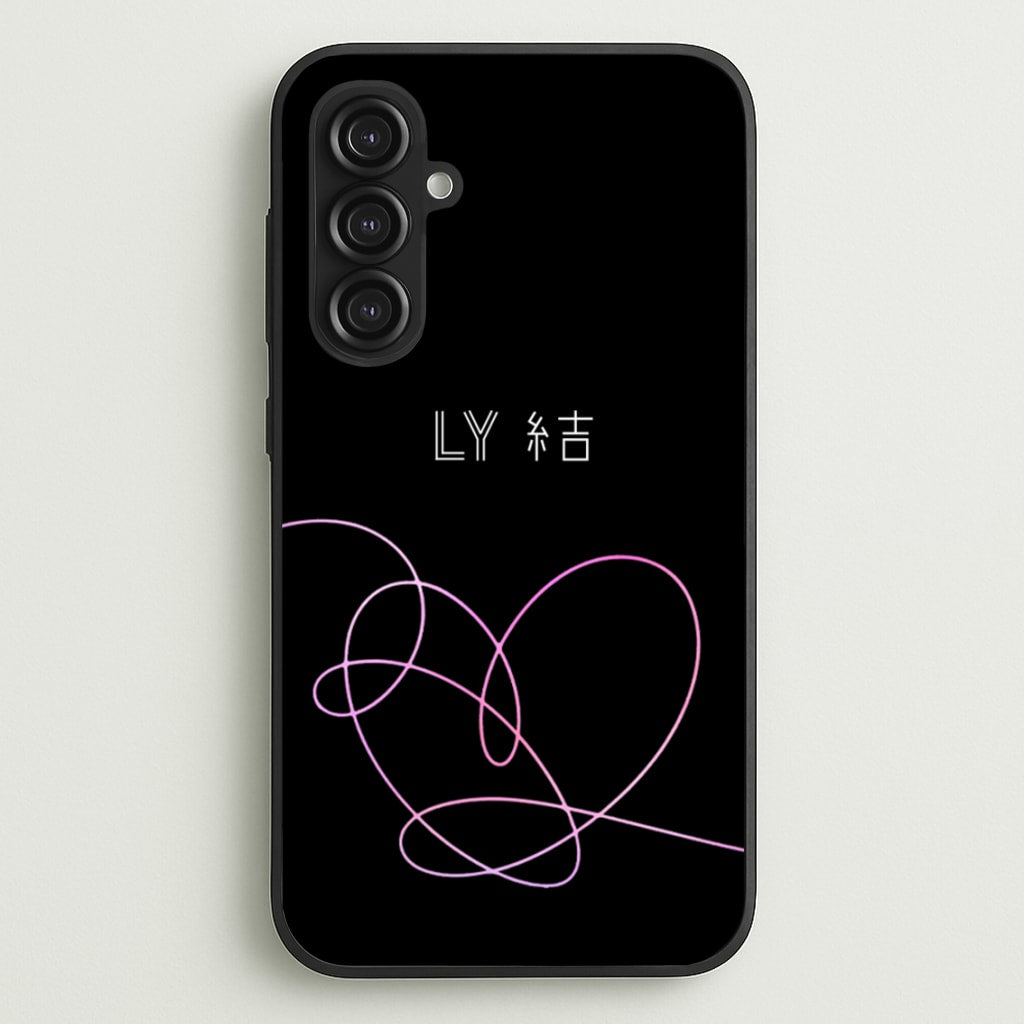 LY Heart - K Pop  - BTS Phone Case for Galaxy S23FE
