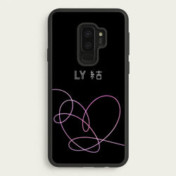 LY Heart - K Pop  - BTS Phone Case for Galaxy S9 Plus