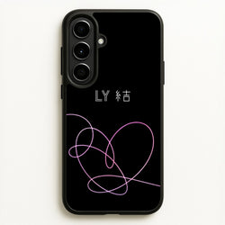 LY Heart - K Pop  - BTS Phone Case for Galaxy A56