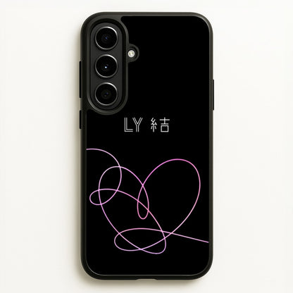 LY Heart - K Pop  - BTS Phone Case for Galaxy A56