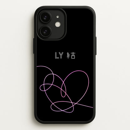 LY Heart - K Pop  - BTS Phone Case for iPhone 11