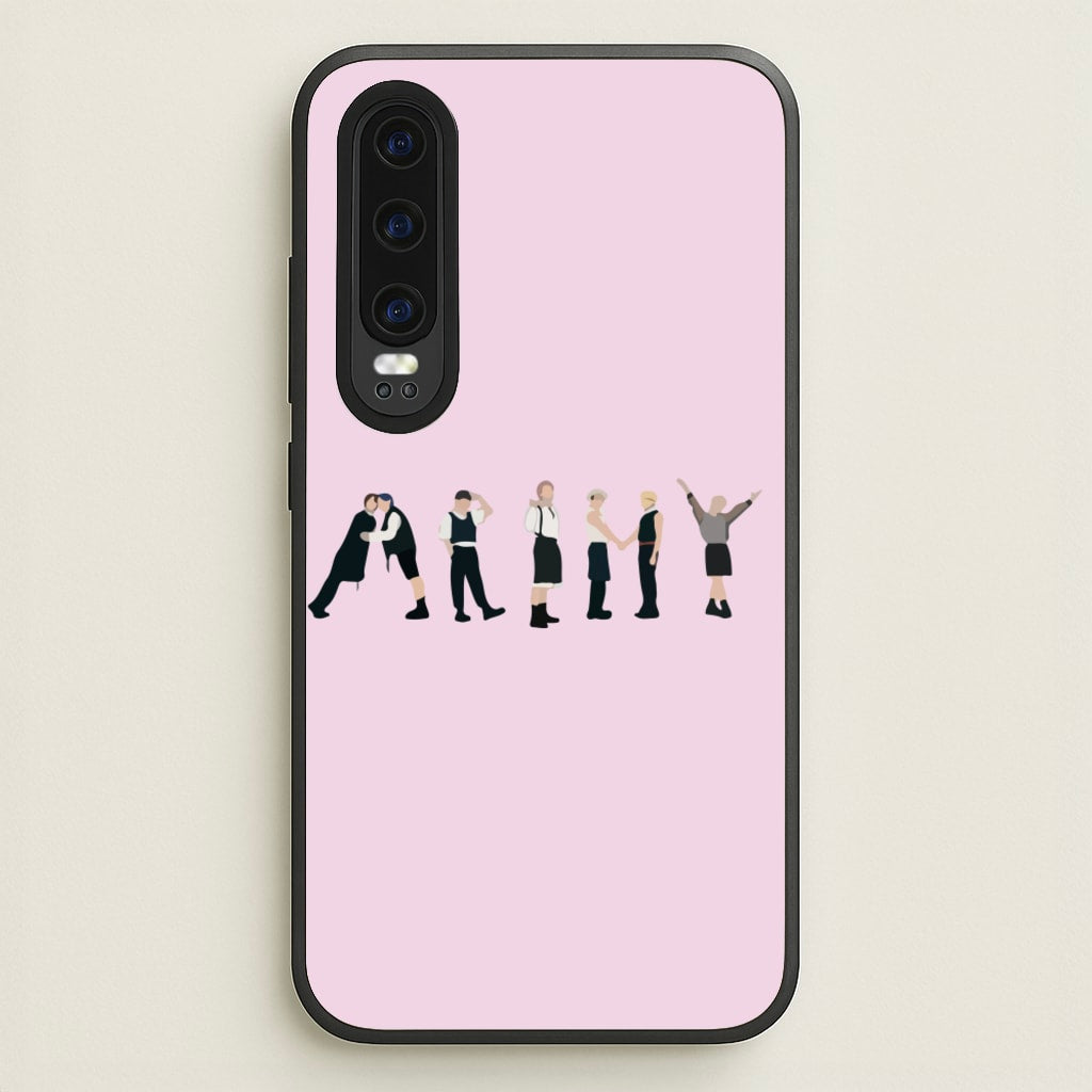 K-Pop Band Army Members  - BTS Phone Case for Huawei P30