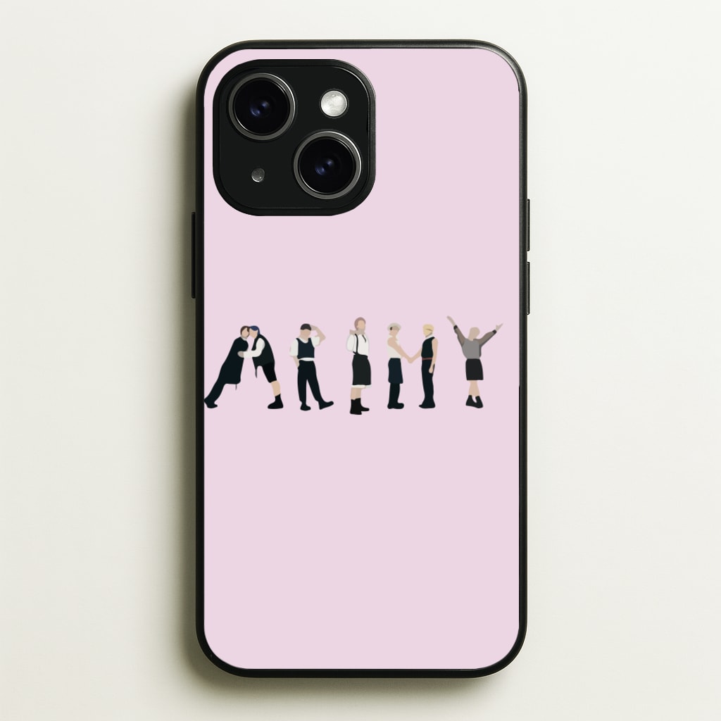 K-Pop Band Army Members  - BTS Phone Case for iPhone 14 Plus