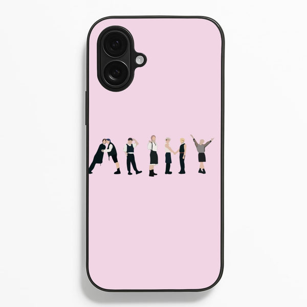 K-Pop Band Army Members  - BTS Phone Case for iPhone 16 Plus