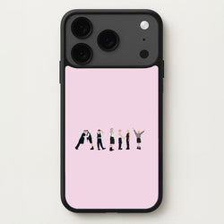 K-Pop Band Army Members Phone Case for iPhone 17 Pro