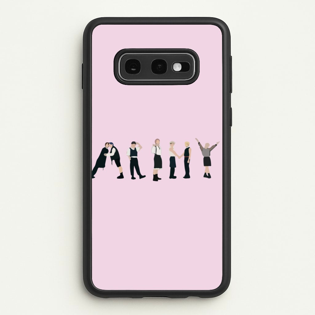 K-Pop Band Army Members  - BTS Phone Case for Galaxy S10e