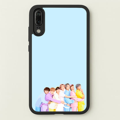 Colourful K-Pop Band Band  - BTS Phone Case for Huawei P20