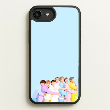 Colourful K-Pop Band Band  - BTS Phone Case for iPhone 6 Plus / 7 Plus / 8 Plus