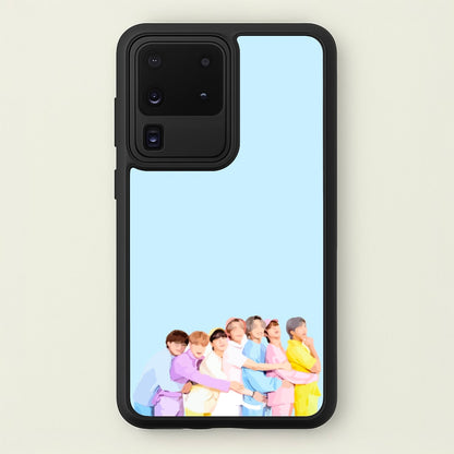 Colourful K-Pop Band Band  - BTS Phone Case for Galaxy S20 Ultra