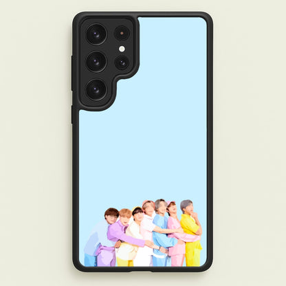 Colourful K-Pop Band Band  - BTS Phone Case for Galaxy S22 Ultra