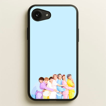 Colourful K-Pop Band Band  - BTS Phone Case for iPhone 16e