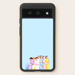 Colourful K-Pop Band Band  - BTS Phone Case for Google Pixel 8a