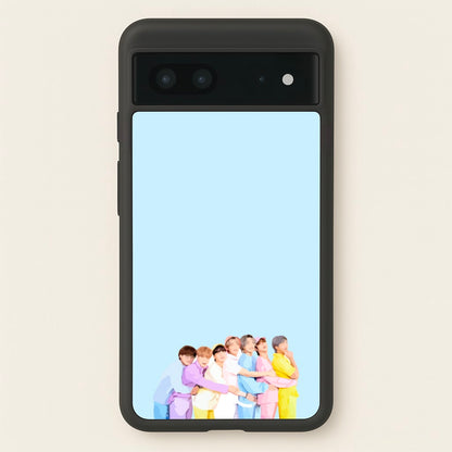 Colourful K-Pop Band Band  - BTS Phone Case for Google Pixel 7