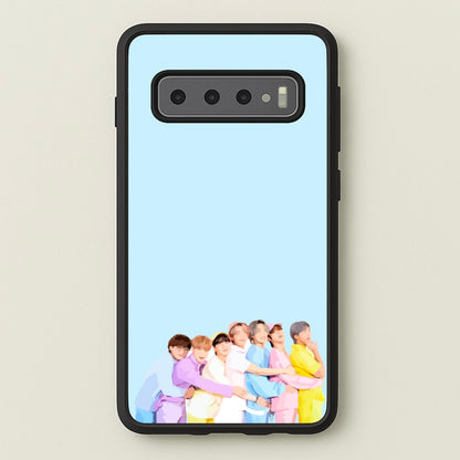 Colourful K-Pop Band Band  - BTS Phone Case for Galaxy S10