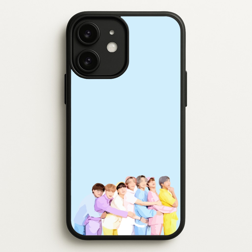 Colourful K-Pop Band Band  - BTS Phone Case for iPhone 11