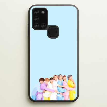 Colourful K-Pop Band Band  - BTS Phone Case for Galaxy A21s